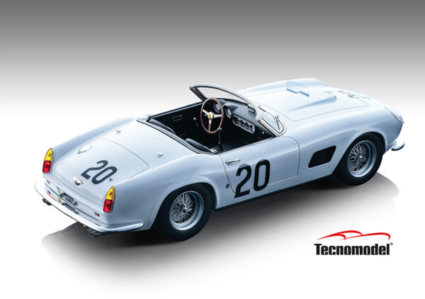 Tecnomodel Ferrari 250 GT California SWB 24h Le Mans 1960 Team NART #20 Driven by: Jo Schlesser, Bill Sturgis – Bild 2