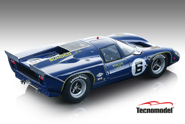 Tecnomodel Lola T70 MK3B GT Daytona 24h 1969 car #6 WINNER Team Sunoco Driver: M. Donohue - C. Parsons - R. Bucknum – Bild 2