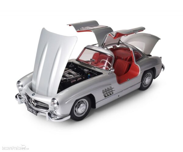 IXO Mercedes 300 SL silber Bausatz 1:8