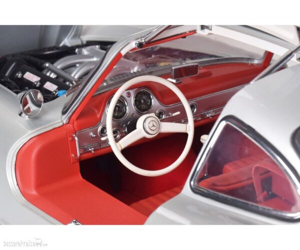 IXO Mercedes 300 SL silber Bausatz 1:8 – Bild 4