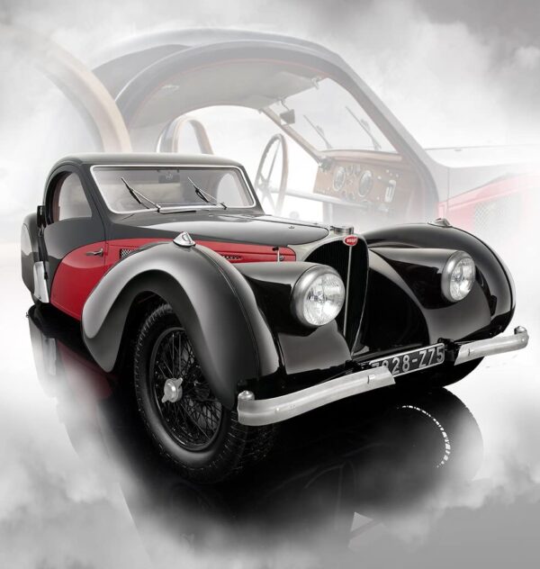 Bauer Bugatti Type 57SC Atalante 1937 7828-Z75 one of 1500 1:12 – Bild 3