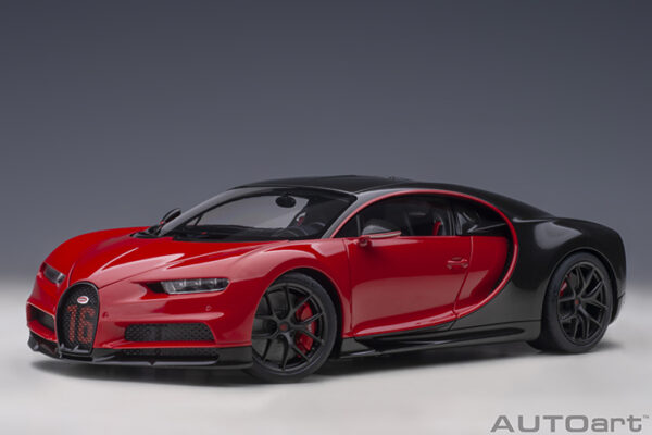 AUTOart Bugatti Chiron Sport 2019 (italian red:carbon)