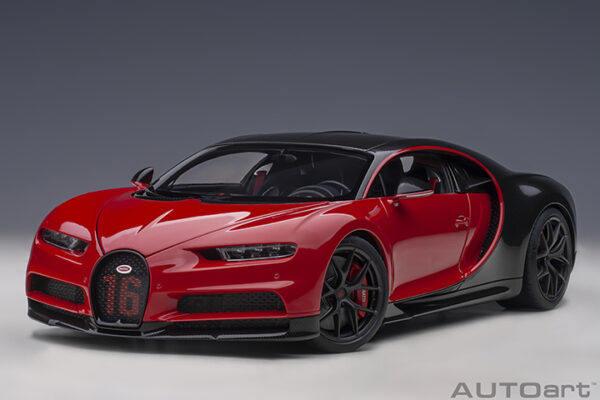 AUTOart Bugatti Chiron Sport 2019 (italian red:carbon)