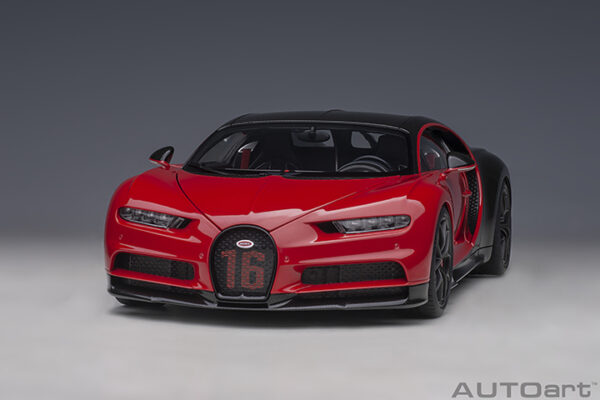 AUTOart Bugatti Chiron Sport 2019 (italian red:carbon)