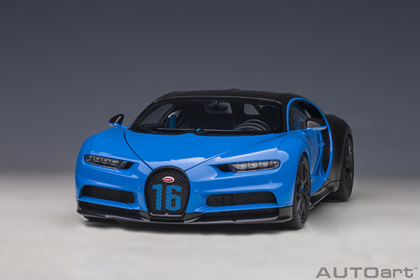 AUTOart Bugatti Chiron Sport 2019 (french racing blue:carbon)