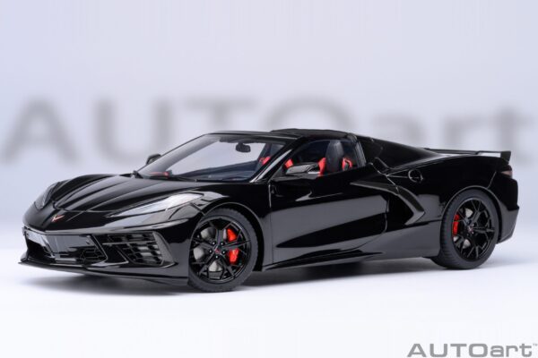 AUTOart 1/18 Chevrolet Corvette C8 Stingray Z51 (black) 2020 – Bild 22