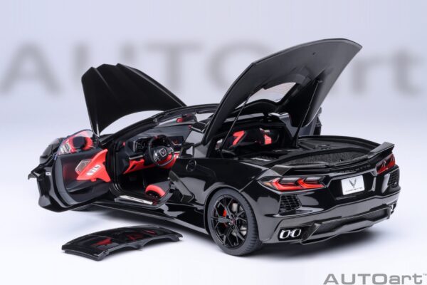 AUTOart 1/18 Chevrolet Corvette C8 Stingray Z51 (black) 2020 – Bild 7