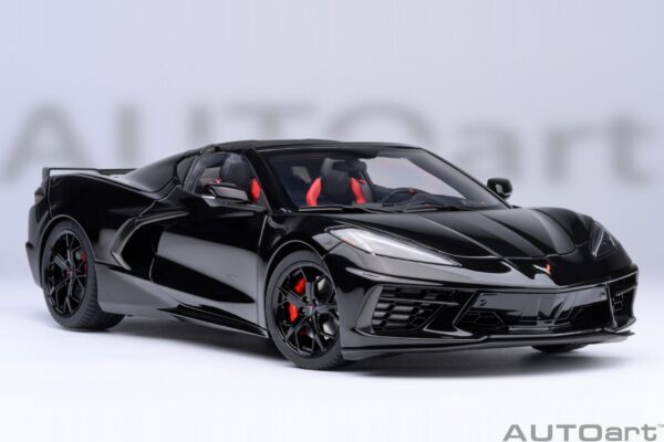 AUTOart 1/18 Chevrolet Corvette C8 Stingray Z51 (black) 2020 – Bild 6