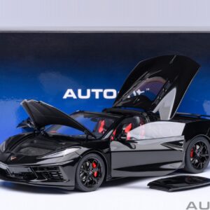 Corvette C8 schwarz Autoart