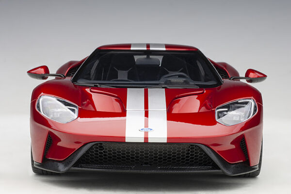 AUTOart Ford GT 2017 (liquid red: silver stripes) (composite