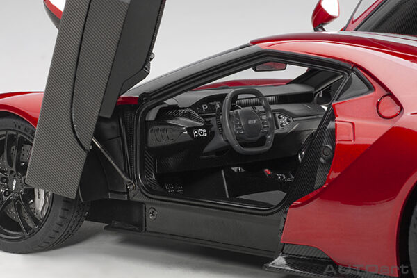 AUTOart Ford GT 2017 (liquid red: silver stripes) (composite