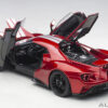 AUTOart Ford GT 2017 (liquid red: silver stripes) (composite