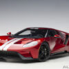 AUTOart Ford GT 2017 (liquid red: silver stripes) (composite