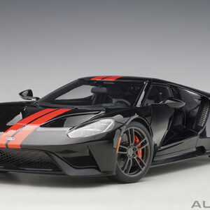 AUTOart Ford GT 2017 (shadow black: orange stripes) (composite