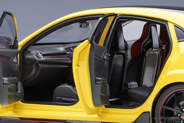 AUTOart Honda Civic Type R (FK 8) (sunlight yellow) 2021 Limited