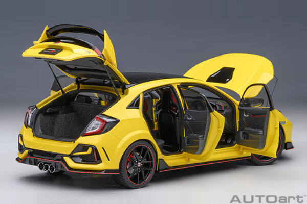 AUTOart Honda Civic Type R (FK 8) (sunlight yellow) 2021 Limited