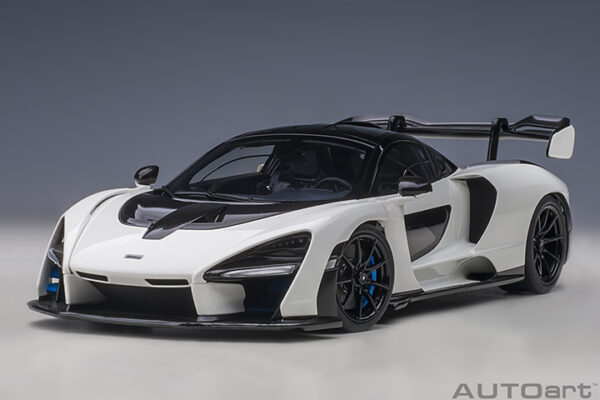 AUTOart McLaren Senna 2018 (vision pure:white) (composite model: