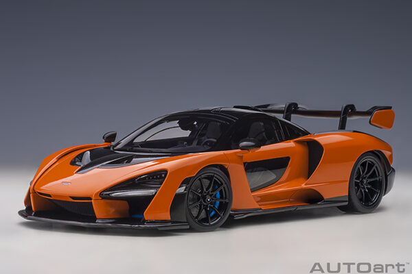 AUTOart McLaren Senna 2018 (trophy mira:orange) (composite model: