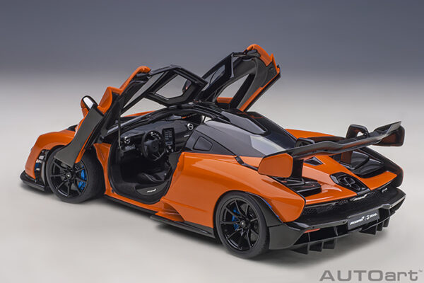 AUTOart McLaren Senna 2018 (trophy mira:orange) (composite model: