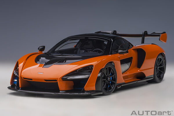 AUTOart McLaren Senna 2018 (trophy mira:orange) (composite model: