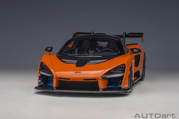 AUTOart McLaren Senna 2018 (trophy mira:orange) (composite model: