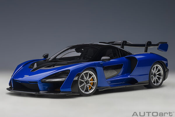 AUTOart McLaren Senna 2018 (trophy kyanos:blue) (composite model: