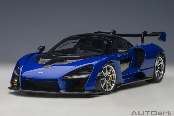 AUTOart McLaren Senna 2018 (trophy kyanos:blue) (composite model: