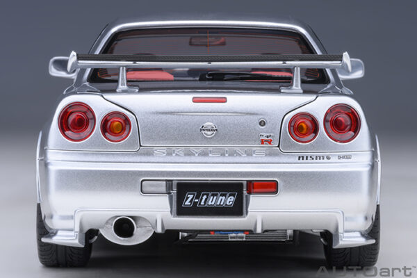 AUTOart Nissan Skyline GT-R(R34) NISMO Z-Tune (Z-Tune silver) 2005