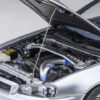 AUTOart Nissan Skyline GT-R(R34) NISMO Z-Tune (Z-Tune silver) 2005