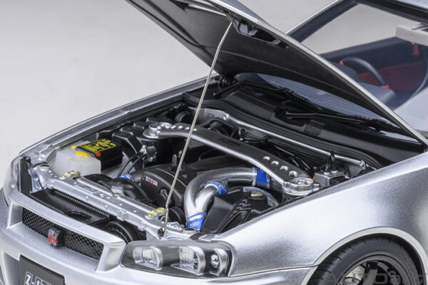 AUTOart Nissan Skyline GT-R(R34) NISMO Z-Tune (Z-Tune silver) 2005