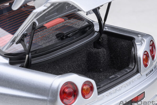 AUTOart Nissan Skyline GT-R(R34) NISMO Z-Tune (Z-Tune silver) 2005