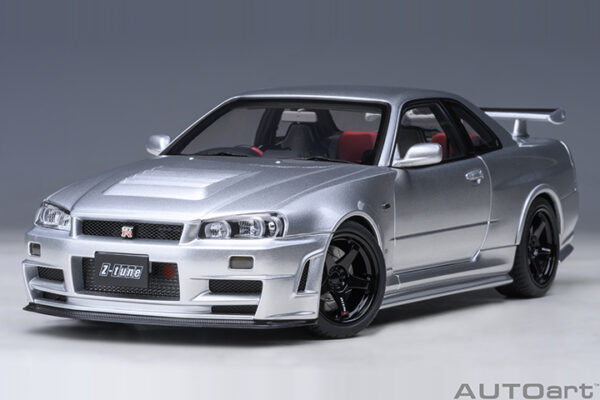 AUTOart Nissan Skyline GT-R(R34) NISMO Z-Tune (Z-Tune silver) 2005