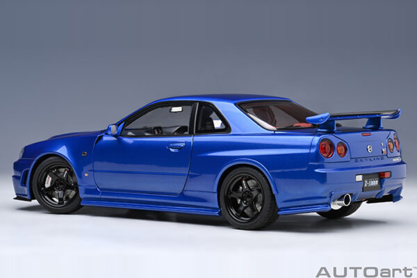 AUTOart Nissan Skyline GT-R(R34) NISMO Z-Tune (bayside blue) 2005