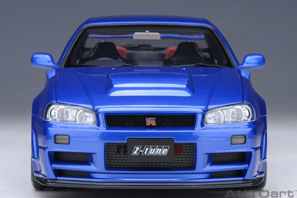 AUTOart Nissan Skyline GT-R(R34) NISMO Z-Tune (bayside blue) 2005
