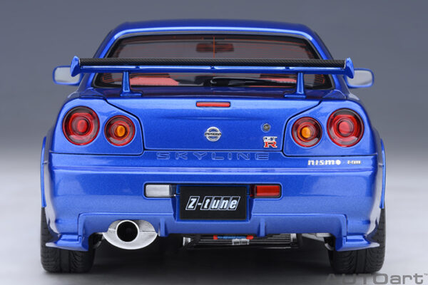 AUTOart Nissan Skyline GT-R(R34) NISMO Z-Tune (bayside blue) 2005