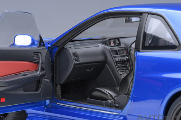 AUTOart Nissan Skyline GT-R(R34) NISMO Z-Tune (bayside blue) 2005