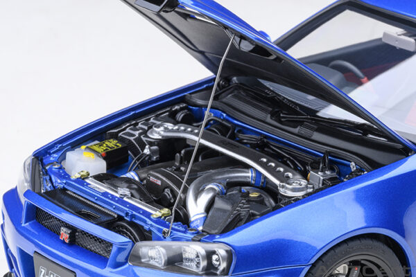 AUTOart Nissan Skyline GT-R(R34) NISMO Z-Tune (bayside blue) 2005