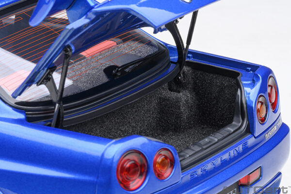 AUTOart Nissan Skyline GT-R(R34) NISMO Z-Tune (bayside blue) 2005