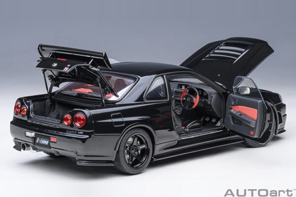 AUTOart Nissan Skyline GT-R(R34) NISMO Z-Tune (black pearl) 2005