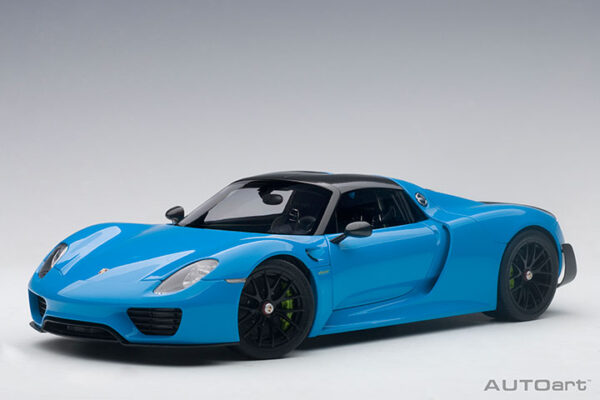 AUTOart Porsche 918 Spyder 2013 (riviera blue) (composite
