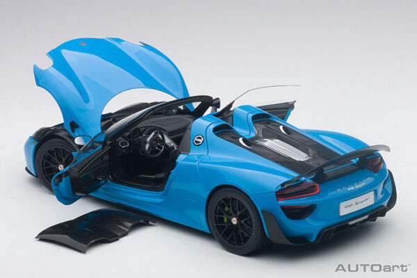AUTOart Porsche 918 Spyder 2013 (riviera blue) (composite