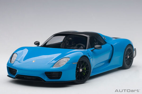 AUTOart Porsche 918 Spyder 2013 (riviera blue) (composite