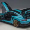 AUTOart Porsche 911 (991.2) GT2RS 2017 Weissach Package (miami blue)