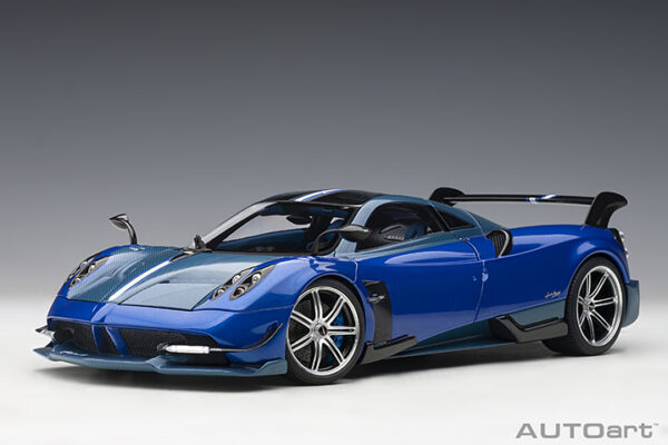 AUTOart Pagani Huayra BC 2016 (blue carbon:carbon)(compo.