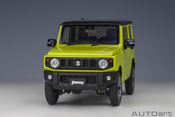 AUTOart Suzuki Jimny (JB64)(660cc:RHD) (kinetic yellow: black