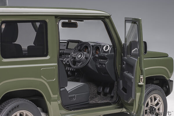 AUTOart Suzuki Jimny (JB64)(660cc:RHD) (jungle green) (composite