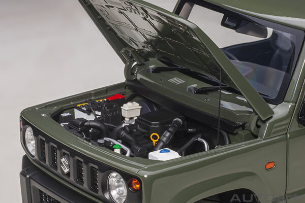 AUTOart Suzuki Jimny (JB64)(660cc:RHD) (jungle green) (composite