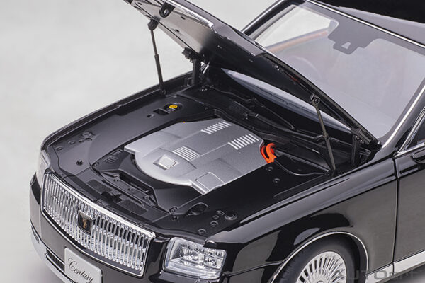 AUTOart Toyota Century 2018 (black) composite model:full openings