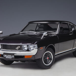 AUTOart Toyota Celica Liftback 2000 GT (RA25) 1973 (dark purple met)