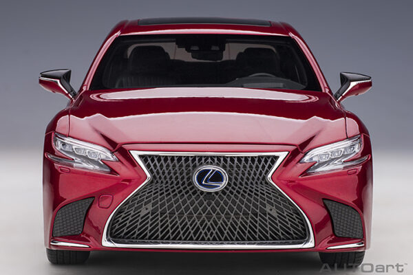 AUTOart Lexus LS 500h 2018(morello red metallic:black interior)
